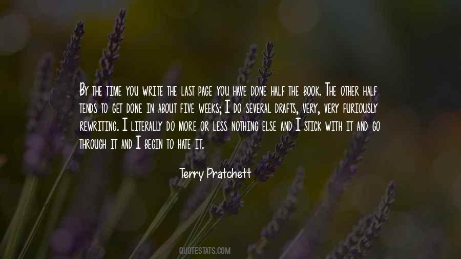 Quotes About Writing Drafts #10774