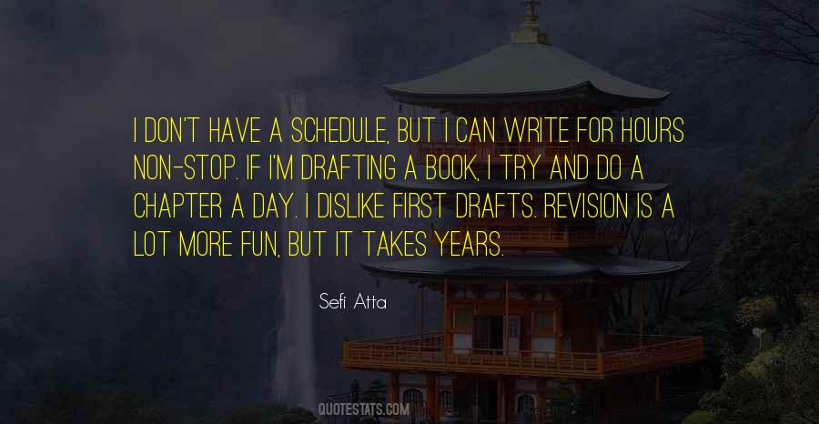 Quotes About Writing Drafts #1159121