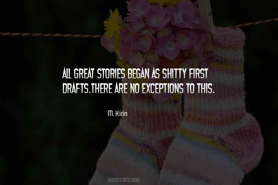 Quotes About Writing Drafts #776390