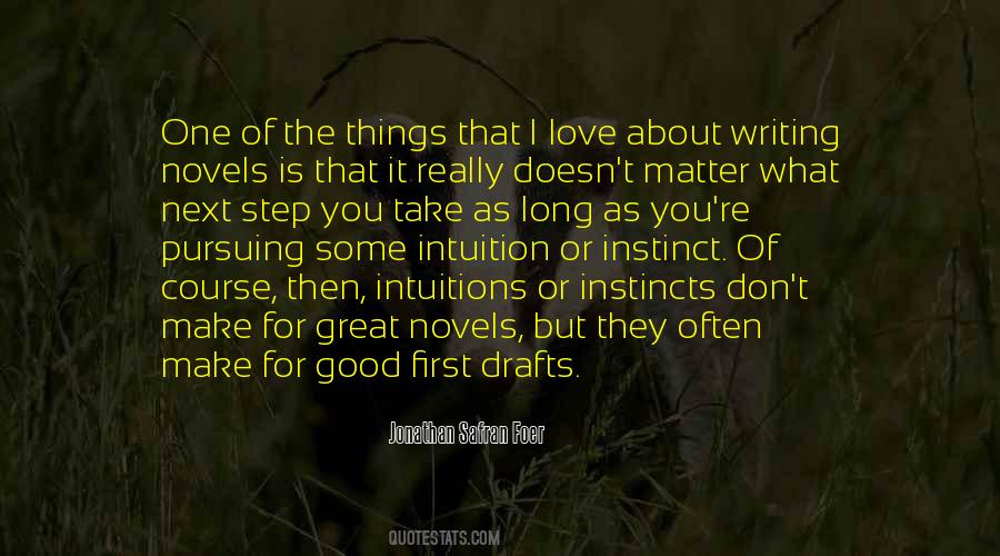Quotes About Writing Drafts #806311