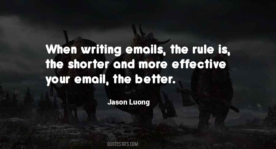 Quotes About Writing Emails #137031