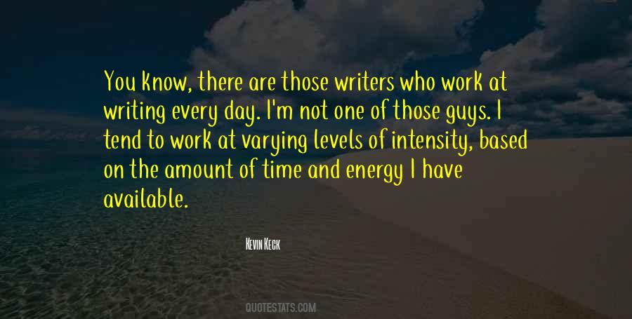 Quotes About Writing Every Day #723171