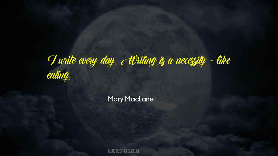 Quotes About Writing Every Day #77817