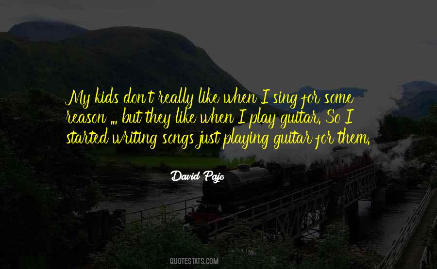 Quotes About Writing For Kids #1534768