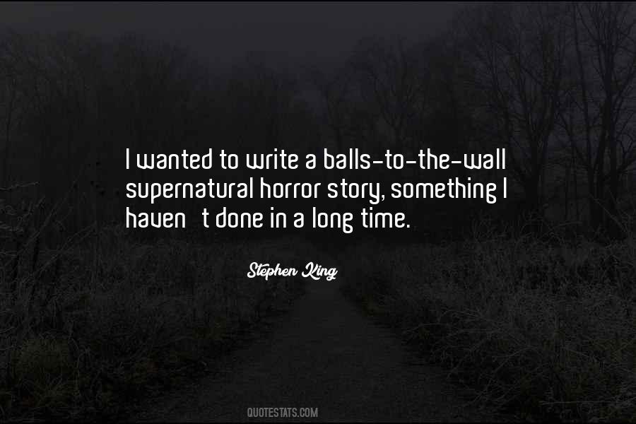 Quotes About Writing Horror #1261902