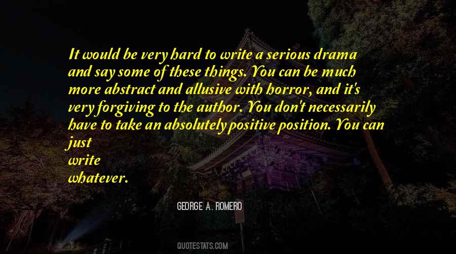 Quotes About Writing Horror #1471361