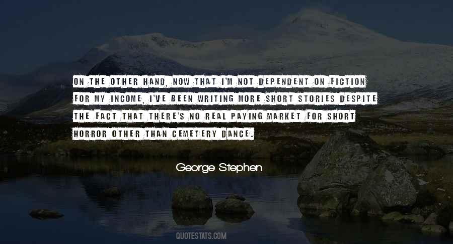 Quotes About Writing Horror #153414