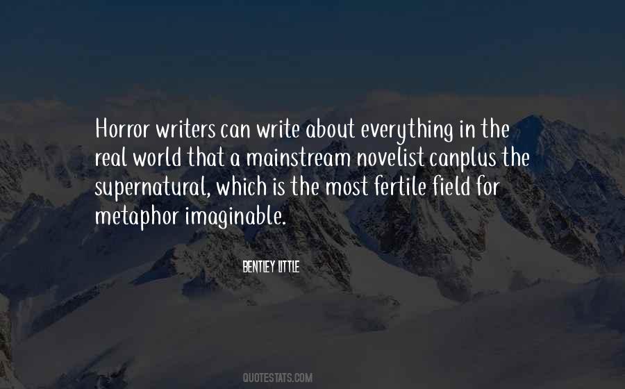 Quotes About Writing Horror #1677840