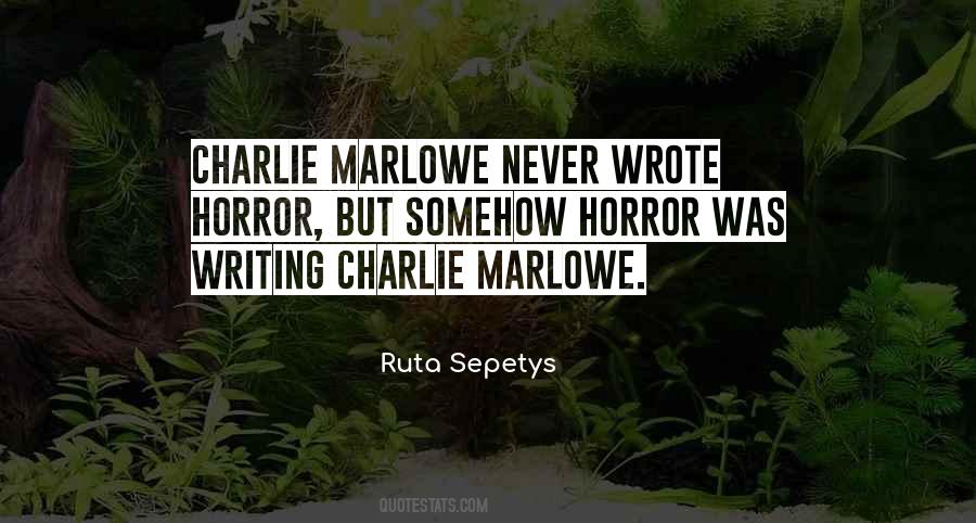 Quotes About Writing Horror #1805792