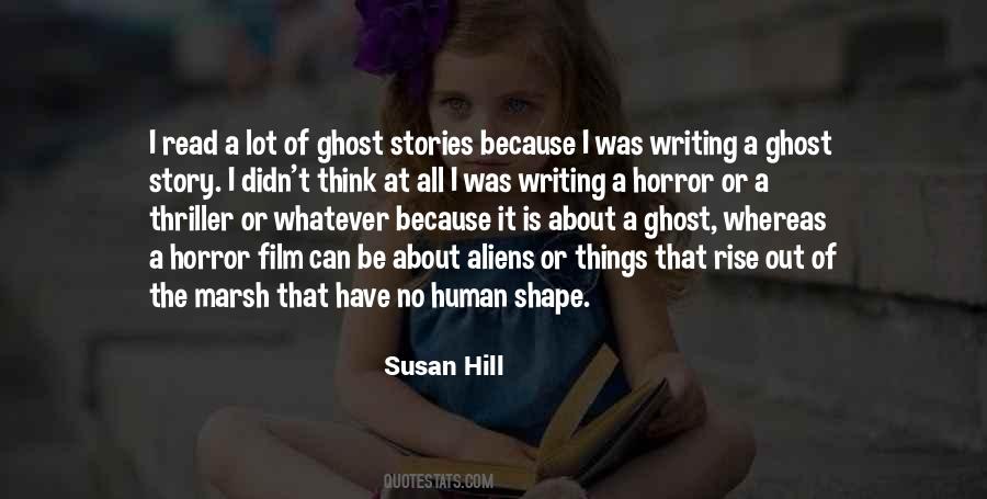 Quotes About Writing Horror #501886
