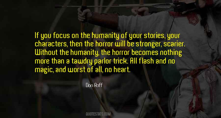 Quotes About Writing Horror #878841