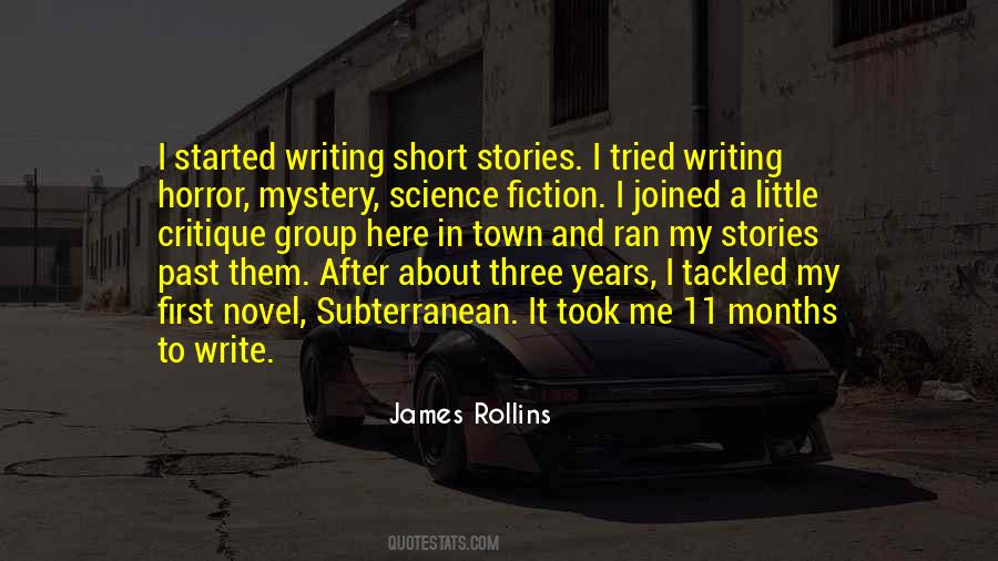 Quotes About Writing Horror #954947