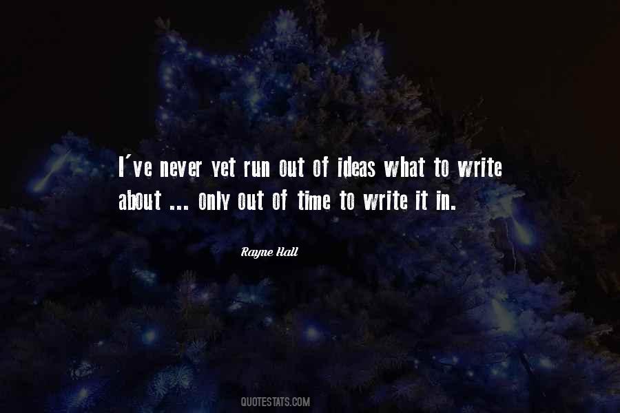 Quotes About Writing Ideas #263539