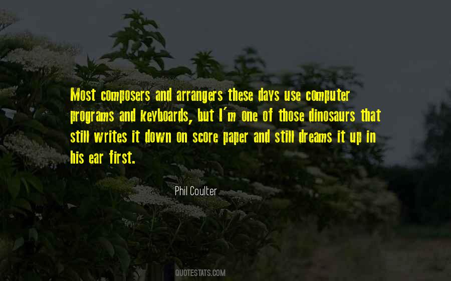 Quotes About Writing On Paper #501329