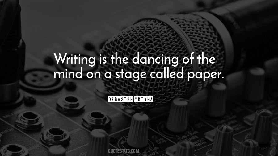 Quotes About Writing On Paper #781154