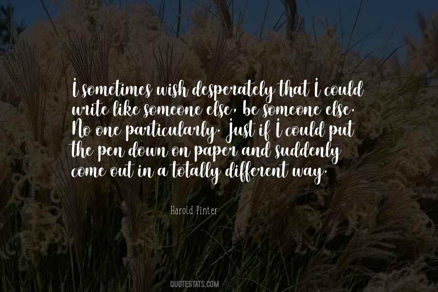 Quotes About Writing On Paper #972556