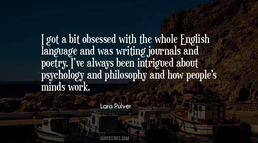 Quotes About Writing Philosophy #46440