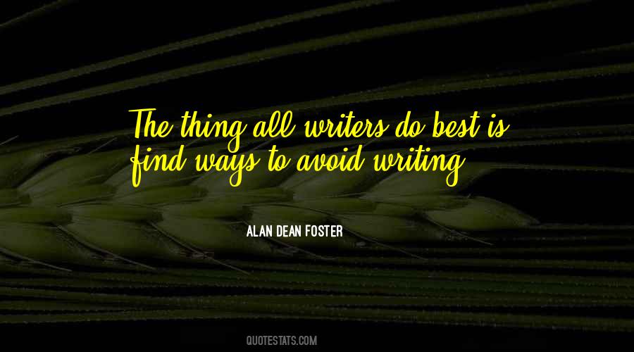 Quotes About Writing Procrastination #1122435