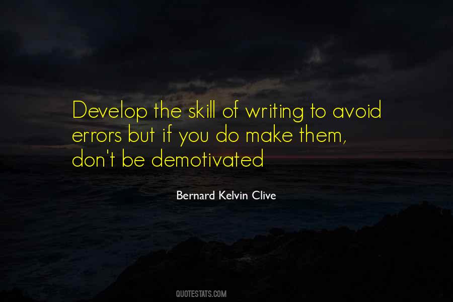 Quotes About Writing Skill #1440941