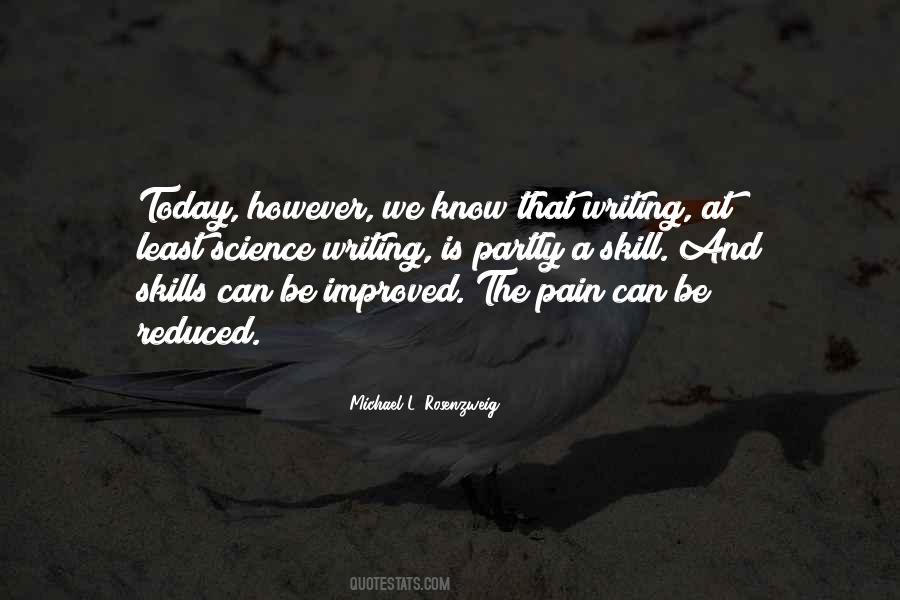 Quotes About Writing Skill #1564924