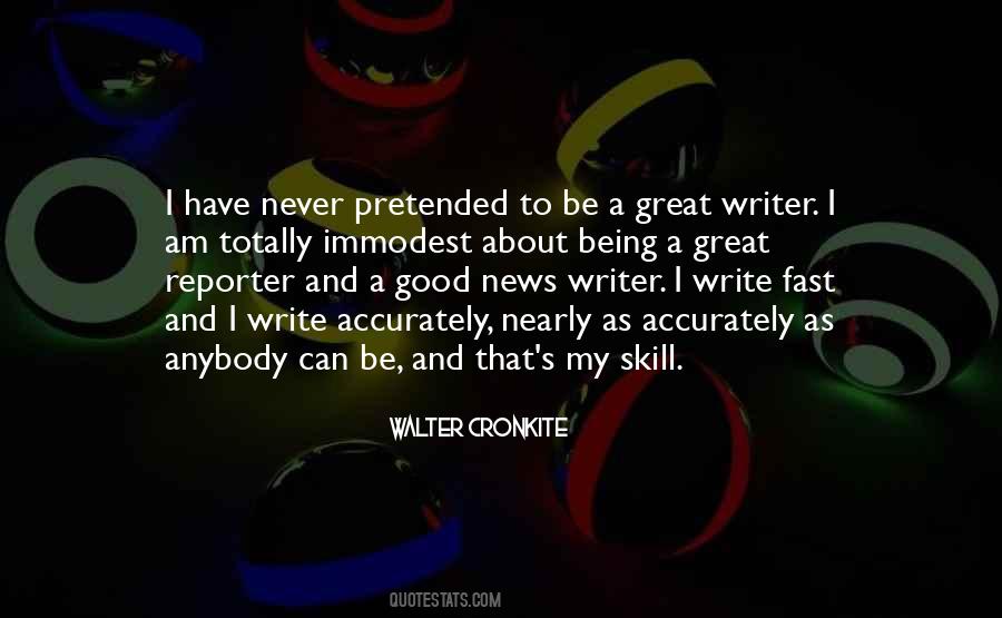 Quotes About Writing Skill #202782