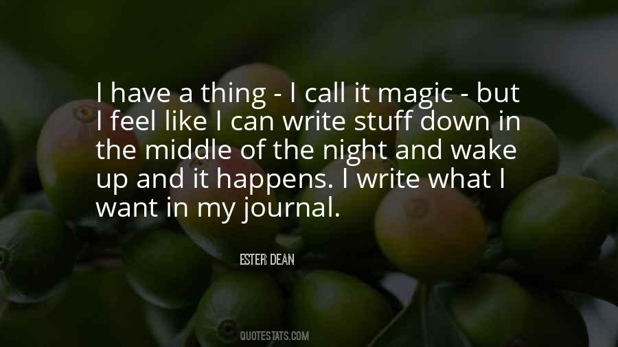 Quotes About Writing Stuff Down #591115