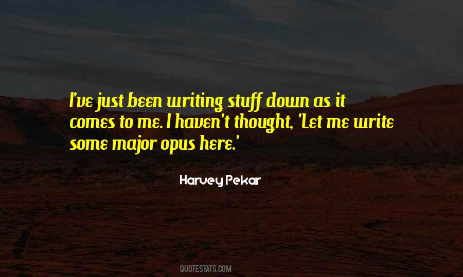 Quotes About Writing Stuff Down #619782