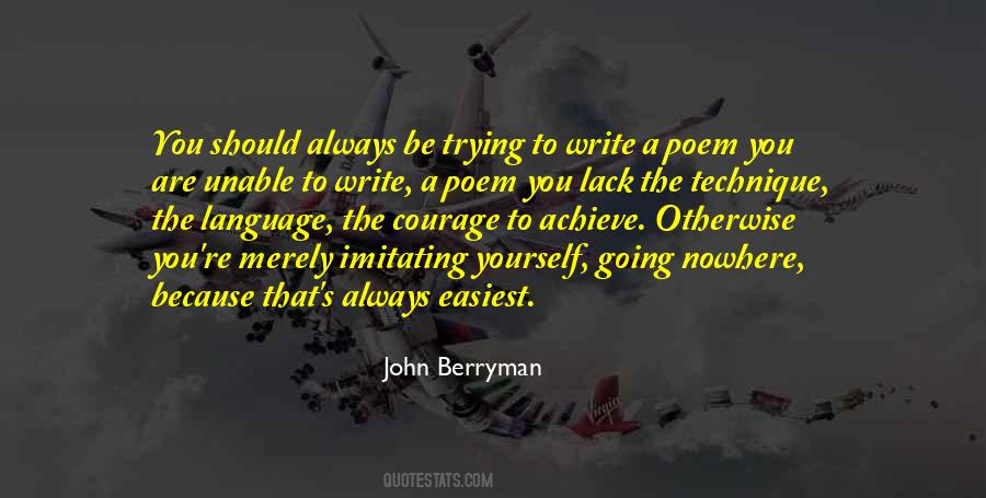 Quotes About Writing Technique #1561909
