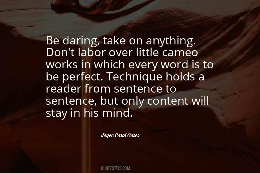 Quotes About Writing Technique #869644