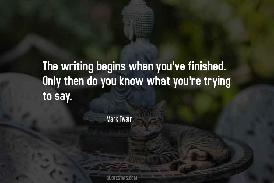 Quotes About Writing Twain #1093318