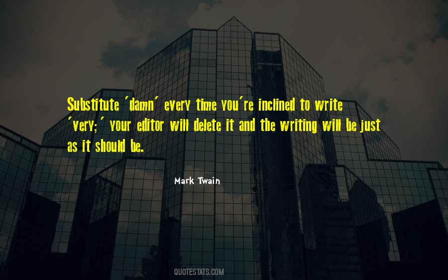 Quotes About Writing Twain #126453