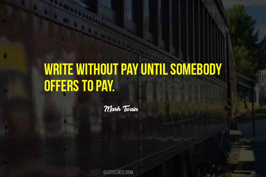 Quotes About Writing Twain #466387