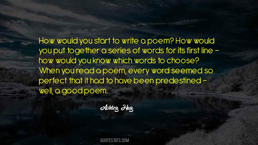 Quotes About Writing Words #105478