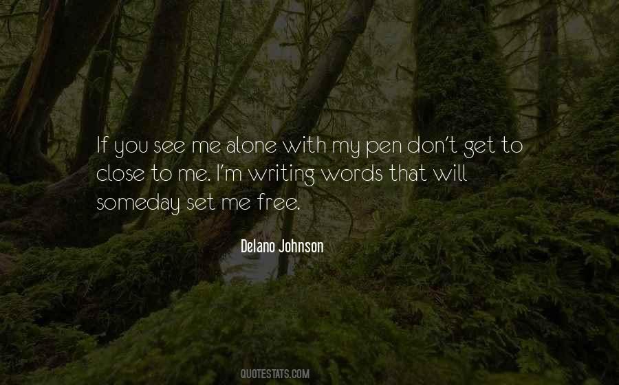 Quotes About Writing Words #1224409