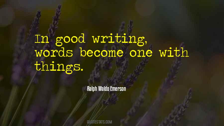 Quotes About Writing Words #914632
