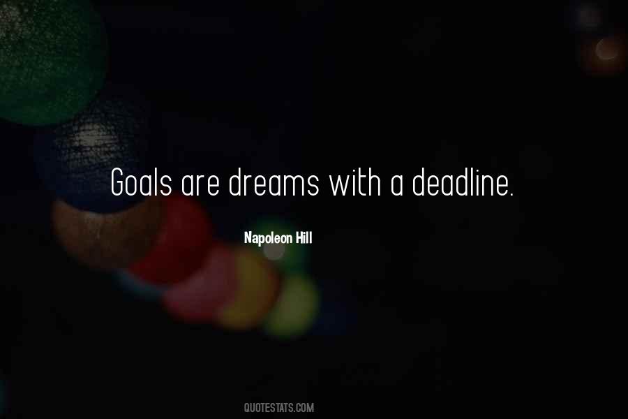 Quotes About Writing Your Goals #1060240