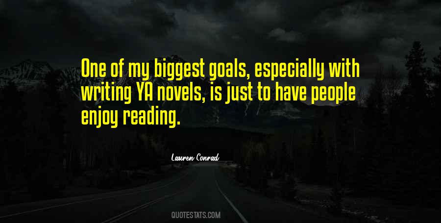 Quotes About Writing Your Goals #1439999