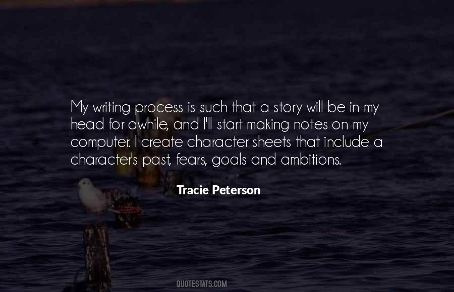 Quotes About Writing Your Goals #1683782