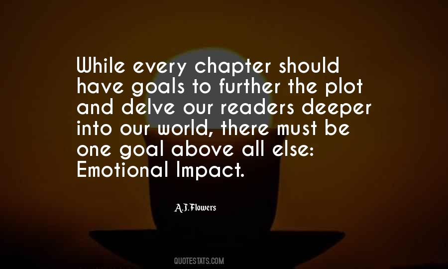 Quotes About Writing Your Goals #353800