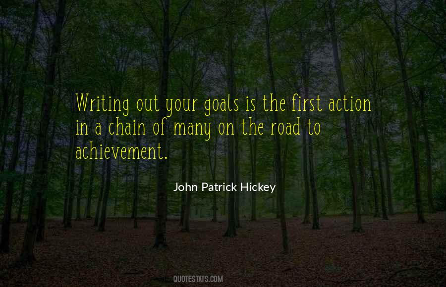 Quotes About Writing Your Goals #444429