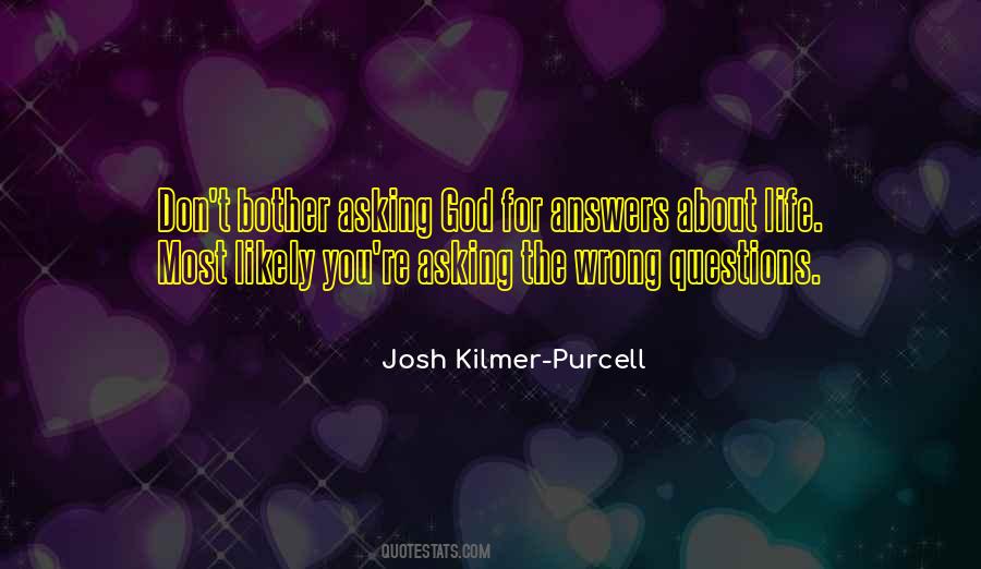 Quotes About Wrong Answers #1060389