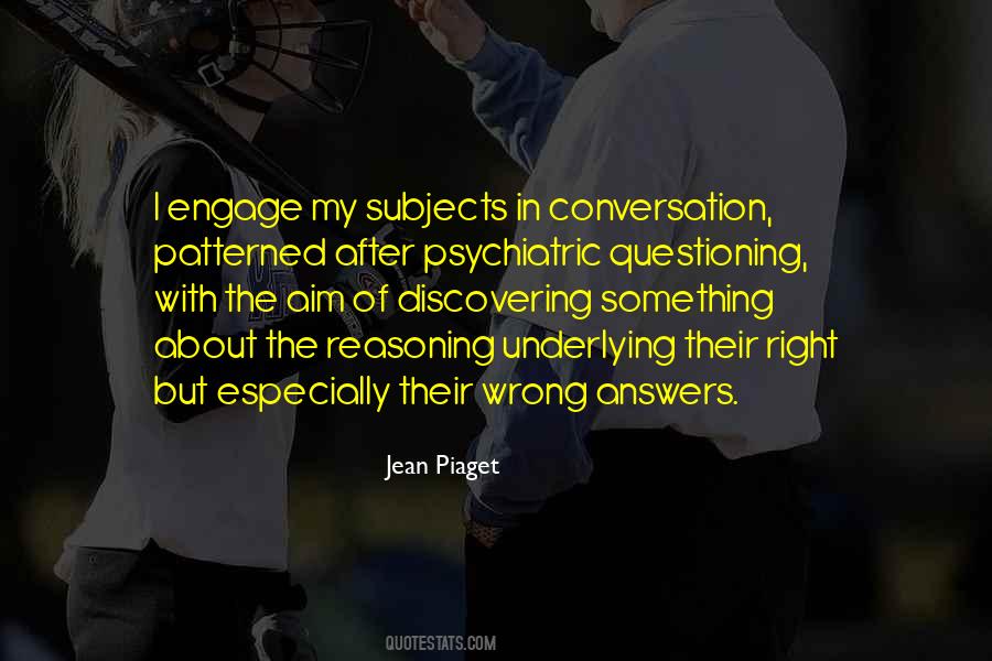 Quotes About Wrong Answers #270367