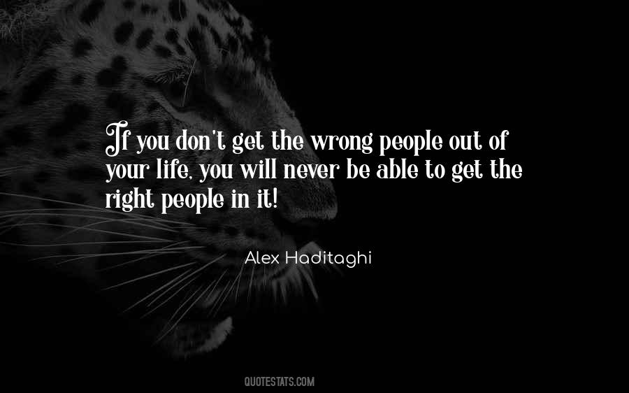 Quotes About Wrong People #1581945