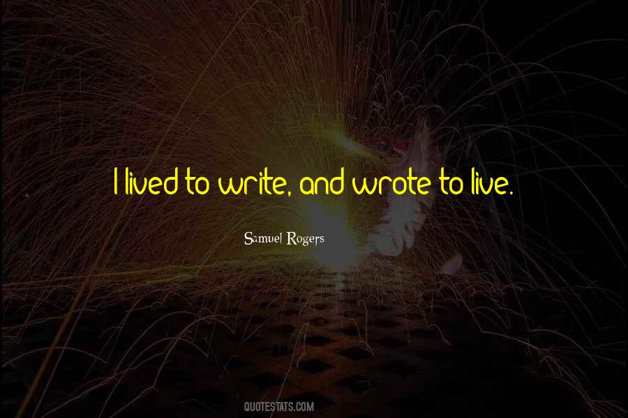 Quotes About Wrote #1766431