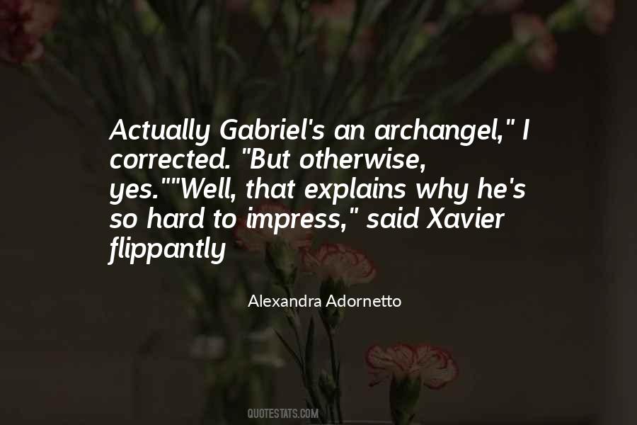 Quotes About Xavier #1310666