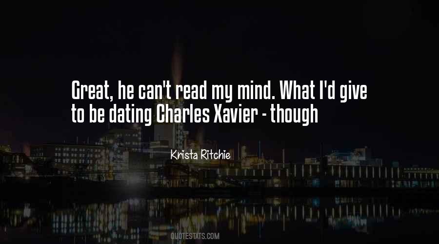 Quotes About Xavier #1727658