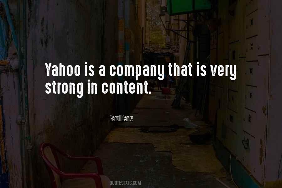 Quotes About Yahoo #804216