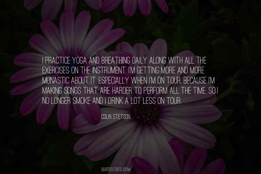 Quotes About Yoga Breathing #1430277