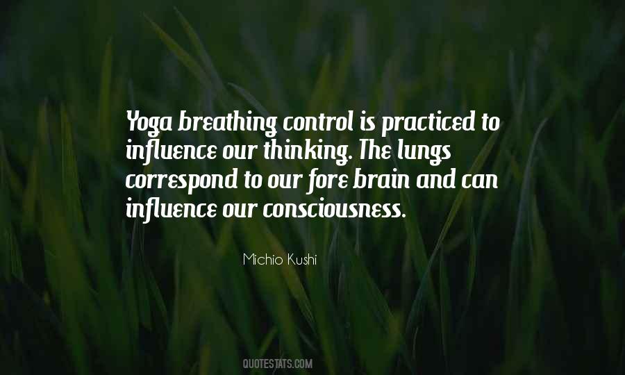 Quotes About Yoga Breathing #1651761