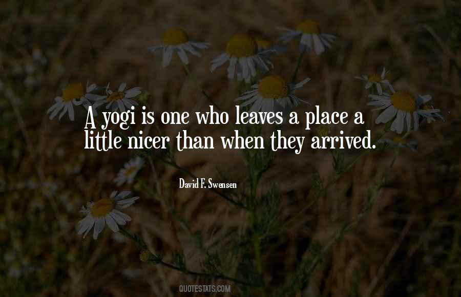 Quotes About Yogi #140563